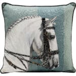 Cushion Show Horse Head 45x45cm