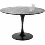 Table  Invitation Set Ceramic Black Black Ø120cm