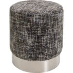 Stool Berry High Silver Dark Grey Ø39cm