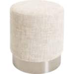 Stool Berry High Silver Beige Ø39cm
