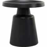 Side Table Lima Black  Ø50cm