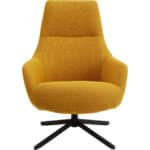 Swivel Armchair Mimi Yellow