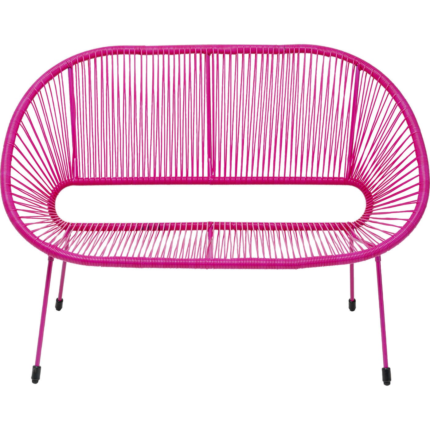KARE-87965-1400x1400 Bench Acapulco Mono Pink - Image 1