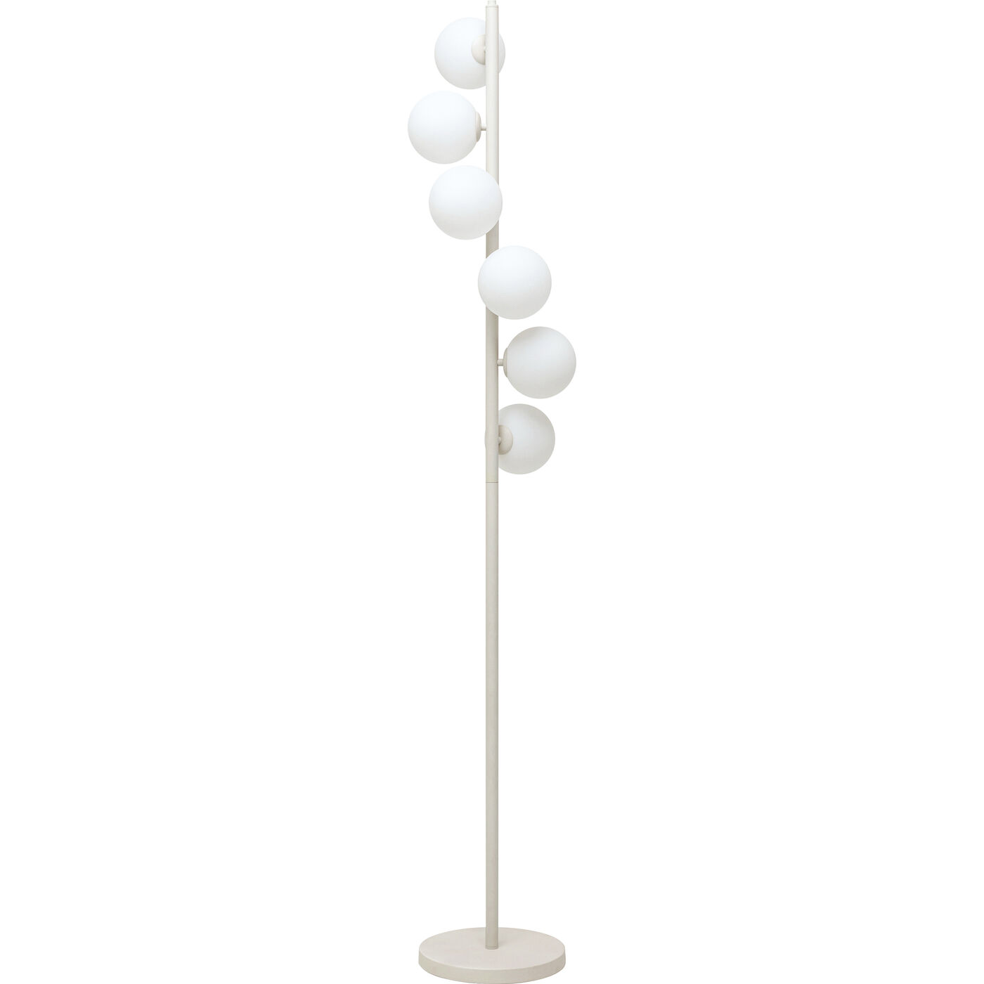 KARE-57545-1400x1400 Floor Lamp Scala Balls Milky Greige 160cm - Image 1