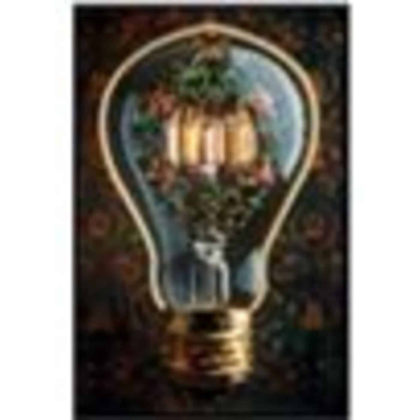 KARE-57679-1400x1400 Picture Art Bulb LED 80x120cm - Image 1