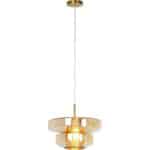 Pendant Lamp Arcadia Amber Ø34cm