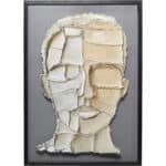 Framed Picture Art Visage 70x100cm