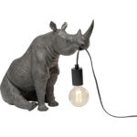 Table Lamp Sitting Rhino 42cm