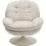 Swivel Armchair Cosy Beige