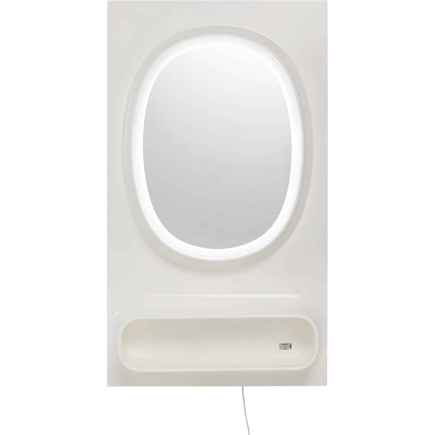 KARE-70841-1400x1400 Wall Mirror Aero LED White 80x141cm - Image 1