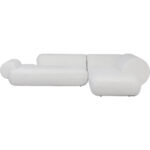 Corner Sofa Soft Edge Right White