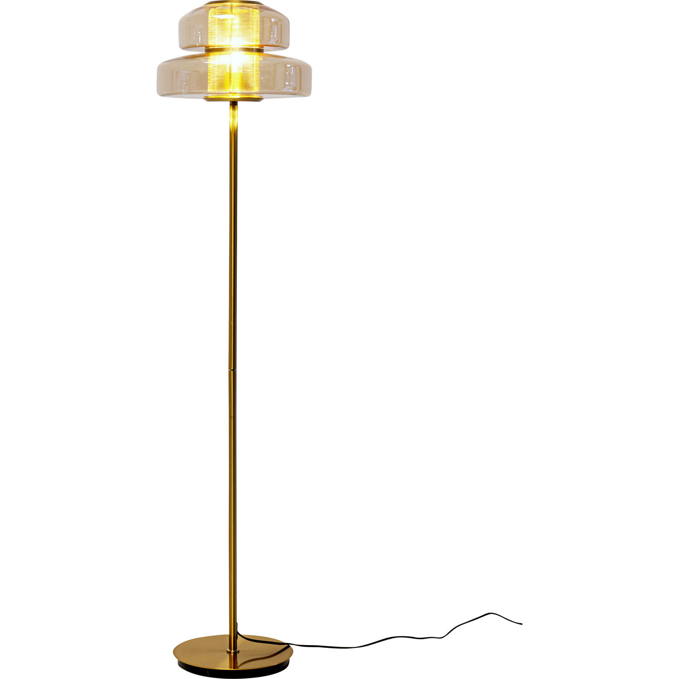 KARE-57702-1400x1400 Floor Lamp Arcadia Amber 155cm - Image 1