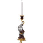 Candle Holder Elegant Leo 33cm