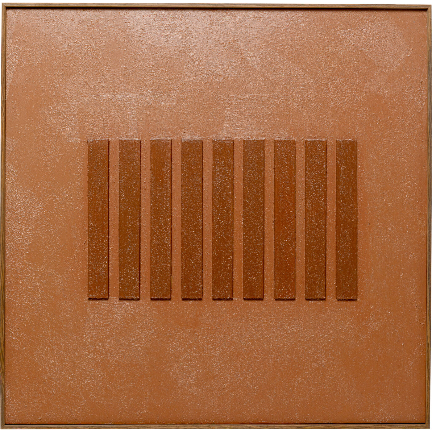 KARE-57801-1400x1400 Canvas Picture Art Row Brown 100x100cm - Image 1
