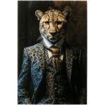 Glass Picture Mister Leo 30x40cm