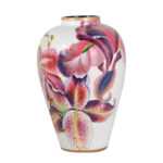 Vase Lillies Pink 37cm