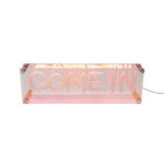 Table Lamp LED Font COME IN