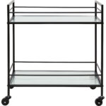 Bar Trolley Tessa Black