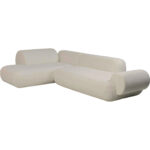 Corner Sofa Soft Edge Left Cream