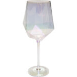 Redwine Glass Diamond Clear 26cm