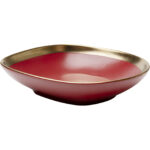 Plate Deep Vibrations Red Ø19cm