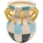 Vase Harlequin Handle 24cm