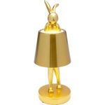 Table Lamp Animal Rabbit LED Gold 29cm