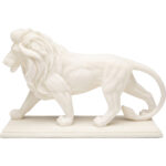 Deco Figurine Lion White 31cm