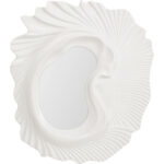 Wall Mirror Orecchio White 162x146cm