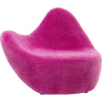 Armchair Glow Wave Medium Pink 116cm