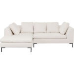 Corner Sofa Gianni Cream 250cm Left