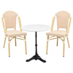 Garden Set French Bistro cream (3/part)