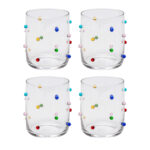 Tumbler Party Dots 9cm (4/Set)