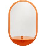 Wall Mirror Groove Orange 70x110cm