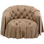 Armchair Drapes Leather
