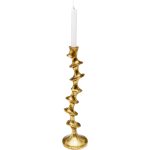 Candle Holder Plateau Gold 45cm