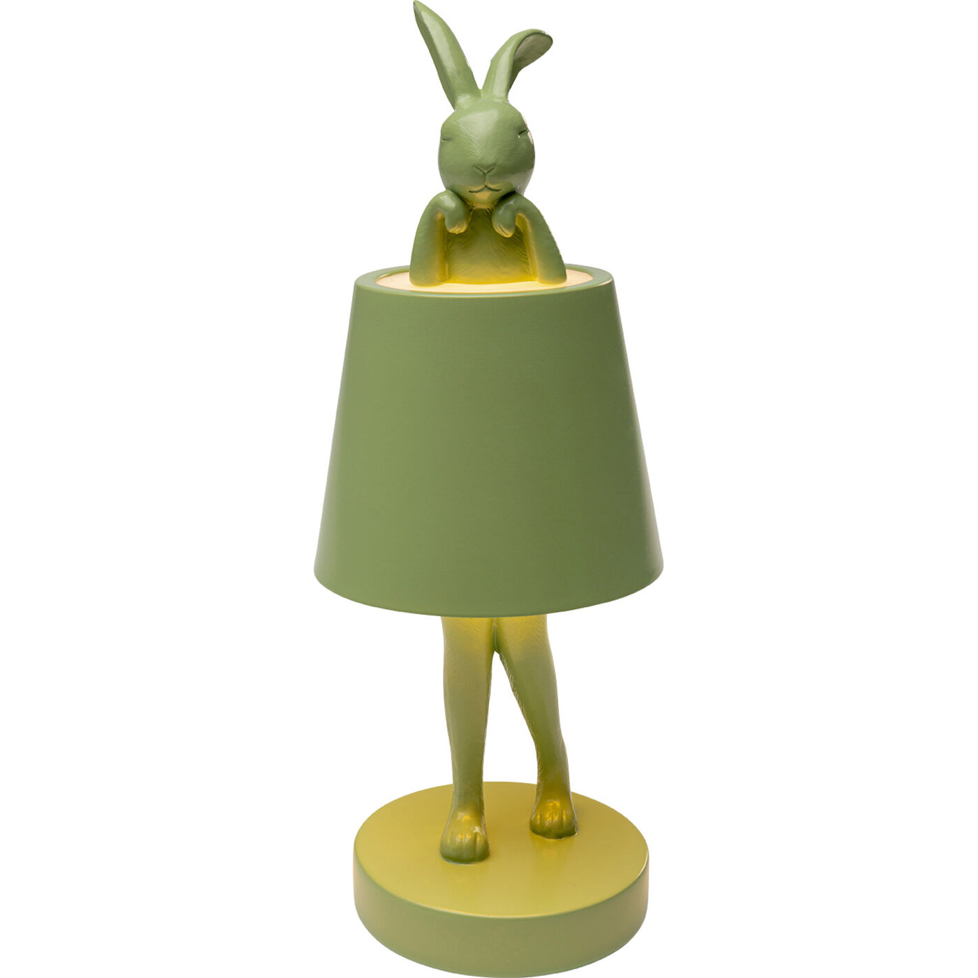 KARE-58618-1400x1400 Table Lamp Animal Rabbit LED Matcha 29cm - Image 1