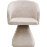 Swivel Chair Melli Cream